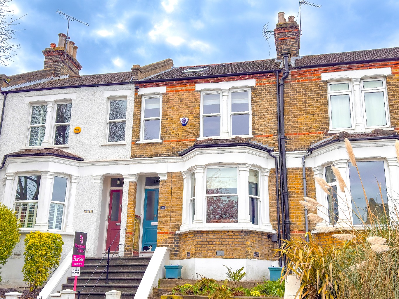 Beautifully presented and extended four double bedroom Victorian mid terrace house for sale.