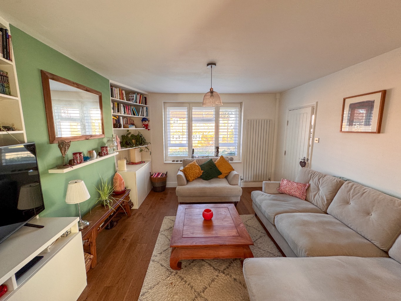 Spacious,  three bedroom maisonette with private garden on Shooters Hill Slopes