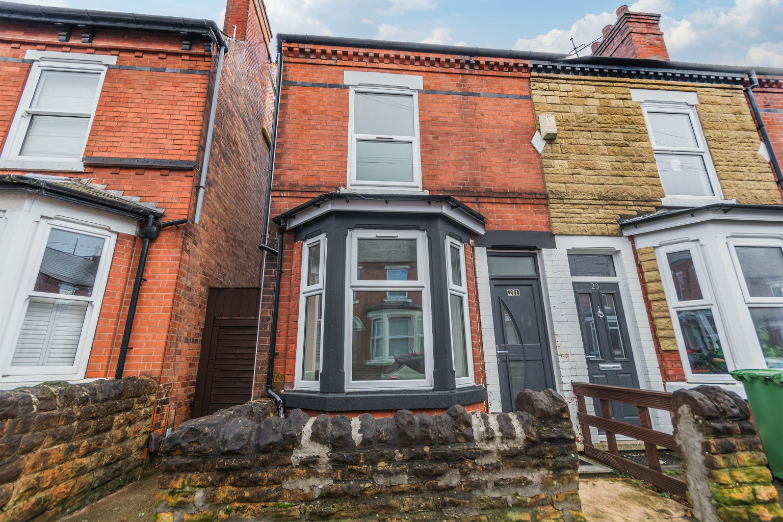 Spacious Victorian end-of-terrace home set over three floors, offering four double bedrooms