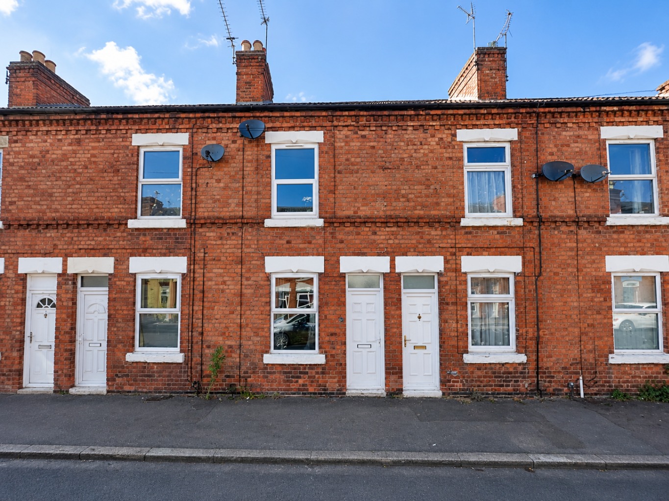 Three-bedroom Victorian terrace with vacant possession and off-street parking