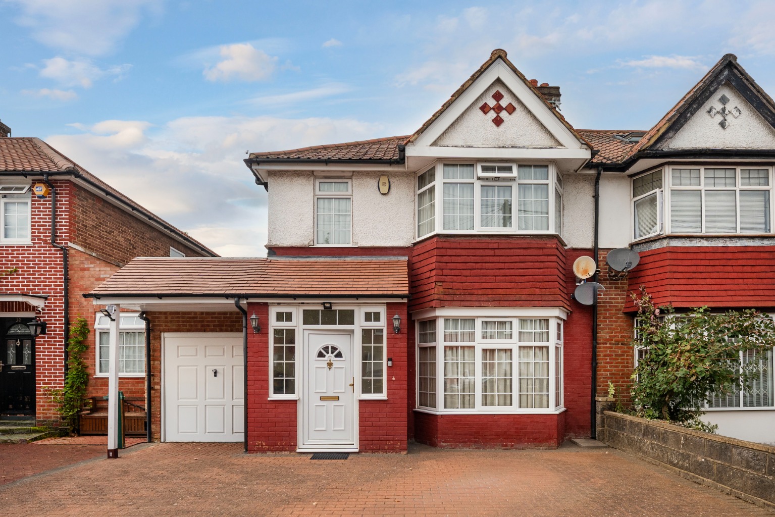 Extended and Remodelled Three-Bedroom Semi-Detached Home with Driveway and Garage sold chain-free