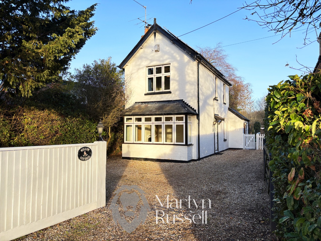2 Bed Detached Cottage on 0.2 of an Acre,  Extension Potential (STPP) Large Garage & Village Access