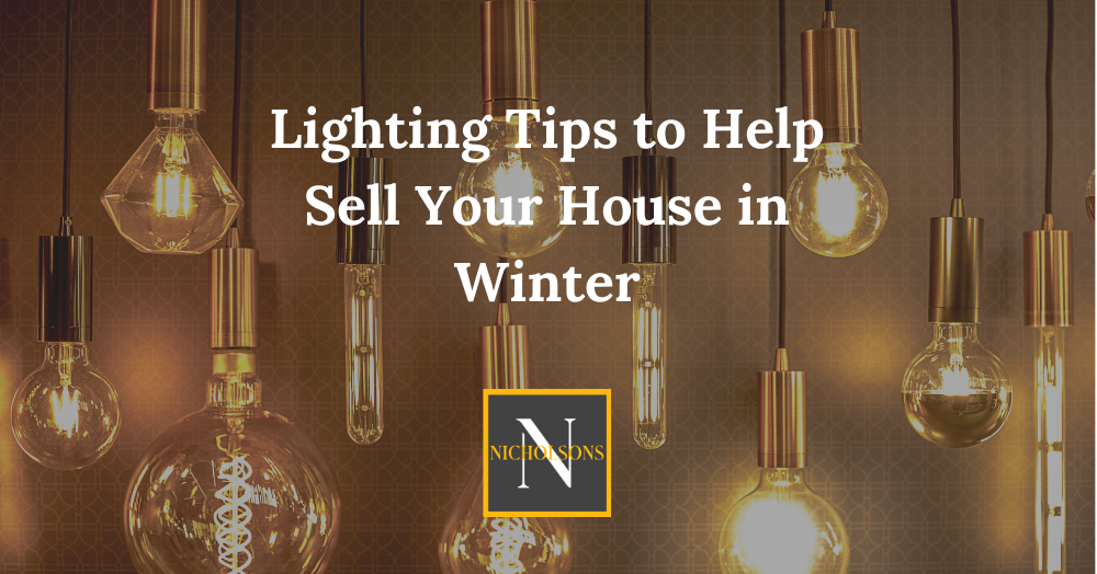 Lighting Tips to Help Sell Your Home This Winter