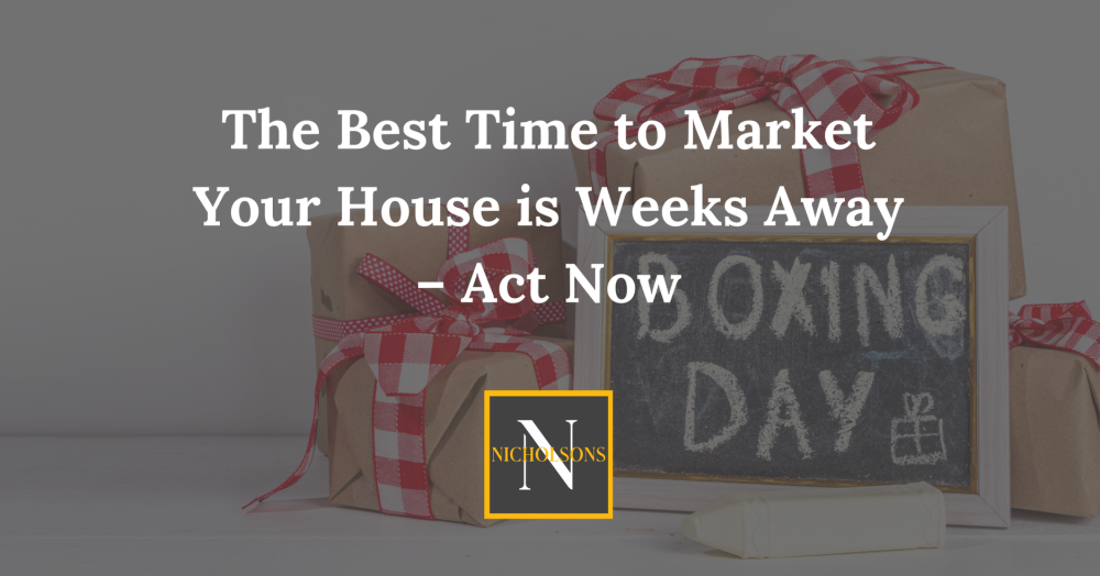 The Best Time to Market Your House is Weeks Away – Act Now
