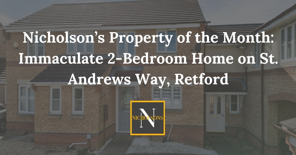 🏡 Nicholson’s Property of the Month: Immaculate 2-Bedroom Home on St. Andrews Way, Retford