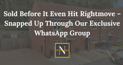 Sold Before It Even Hit Rightmove – Snapped Up Through Our Exclusive WhatsApp Group