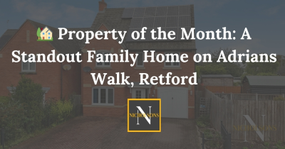 🏡 Property of the Month: A Standout Family Home on Adrians Walk, Retford