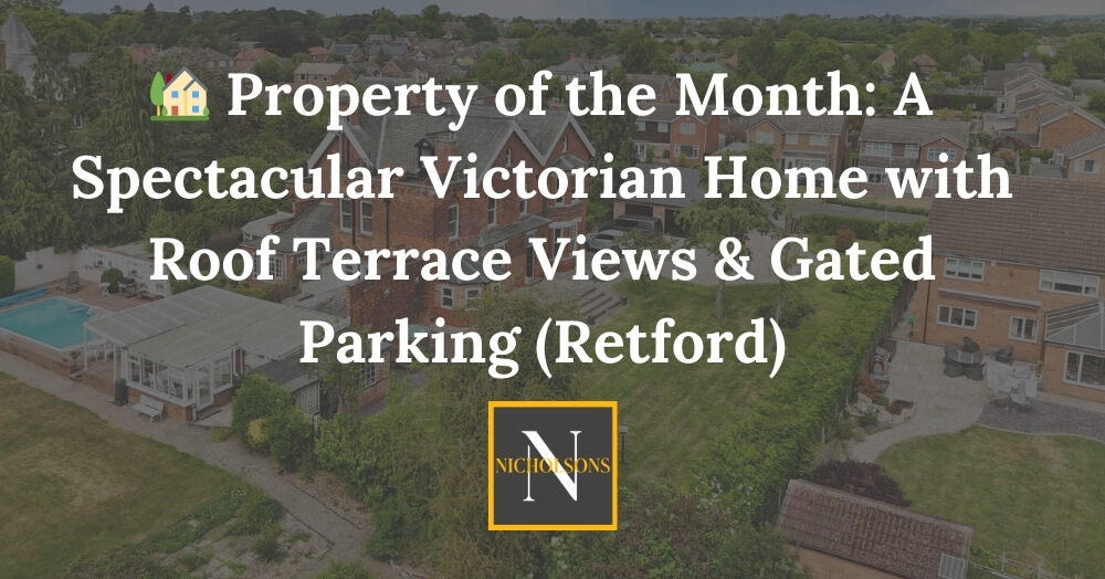 Property of the Month: A Spectacular Victorian Home with Roof Terrace Views & Gated Parking (Retford