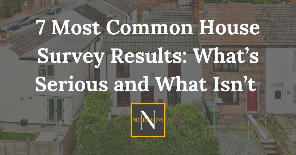 7 Most Common House Survey Results: What’s Serious and What Isn’t