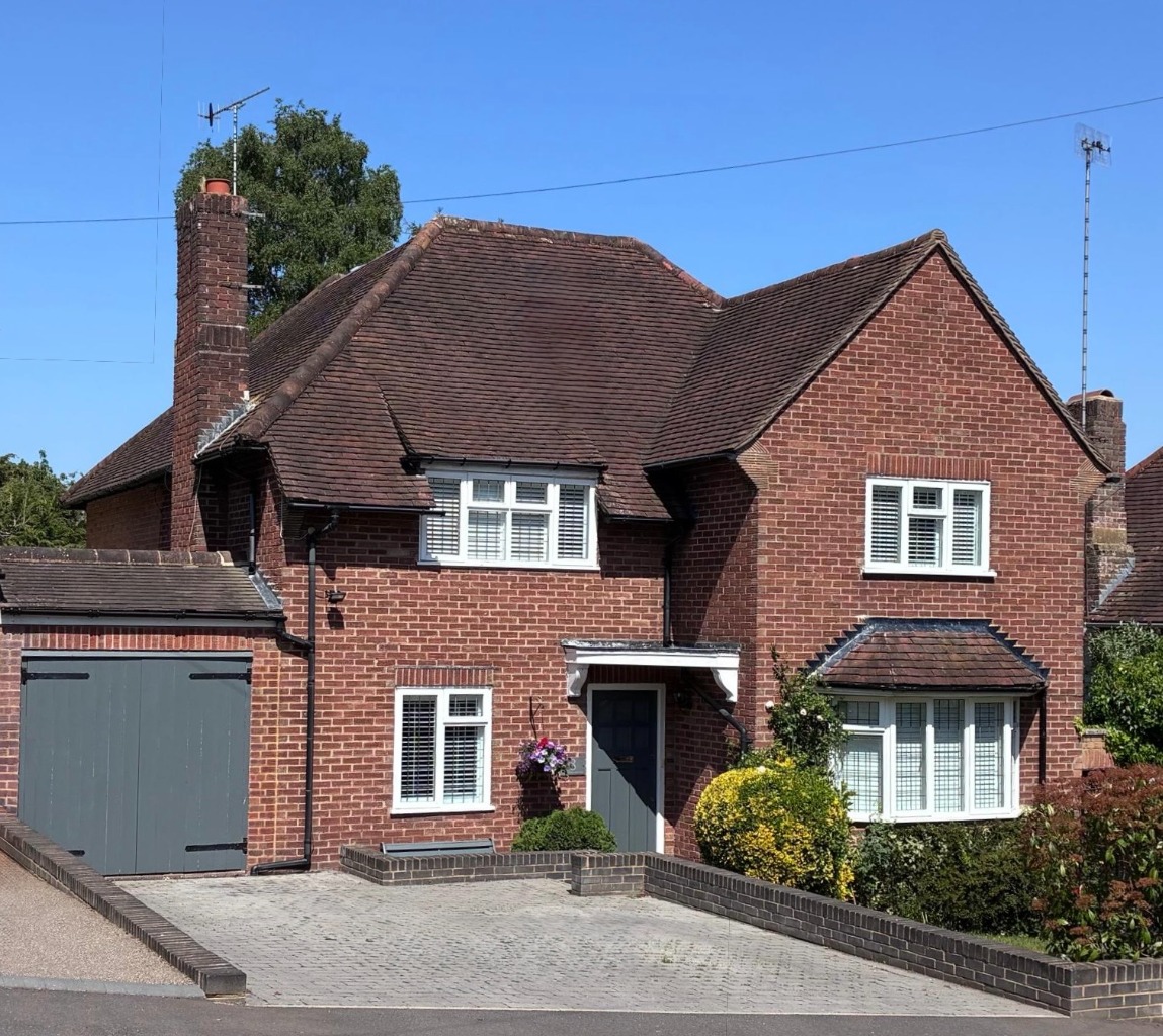 A substantial family home with valley views, west facing garden and exceptional living space