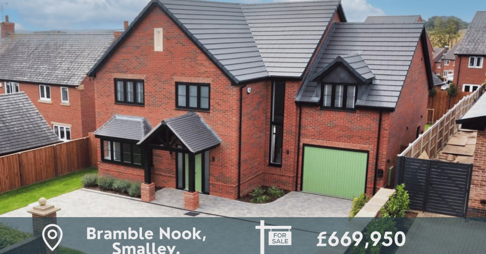 Discover Bramble Nook: Your Idyllic Retreat in Smalley With No Onward Chain