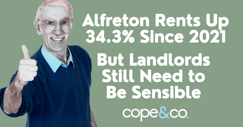 Alfreton Rents Have Risen 34.3% Since 2021 - But Landlords Still Need to Be Sensible