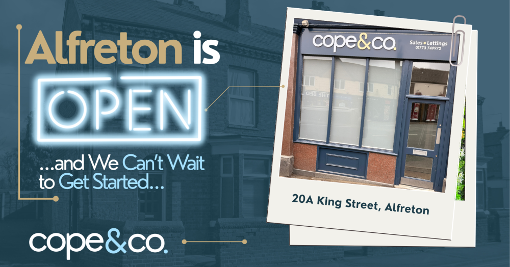 Hello Alfreton! Cope & Co. Have Moved In! Hello Alfreton! Cope & Co. Have Moved In!