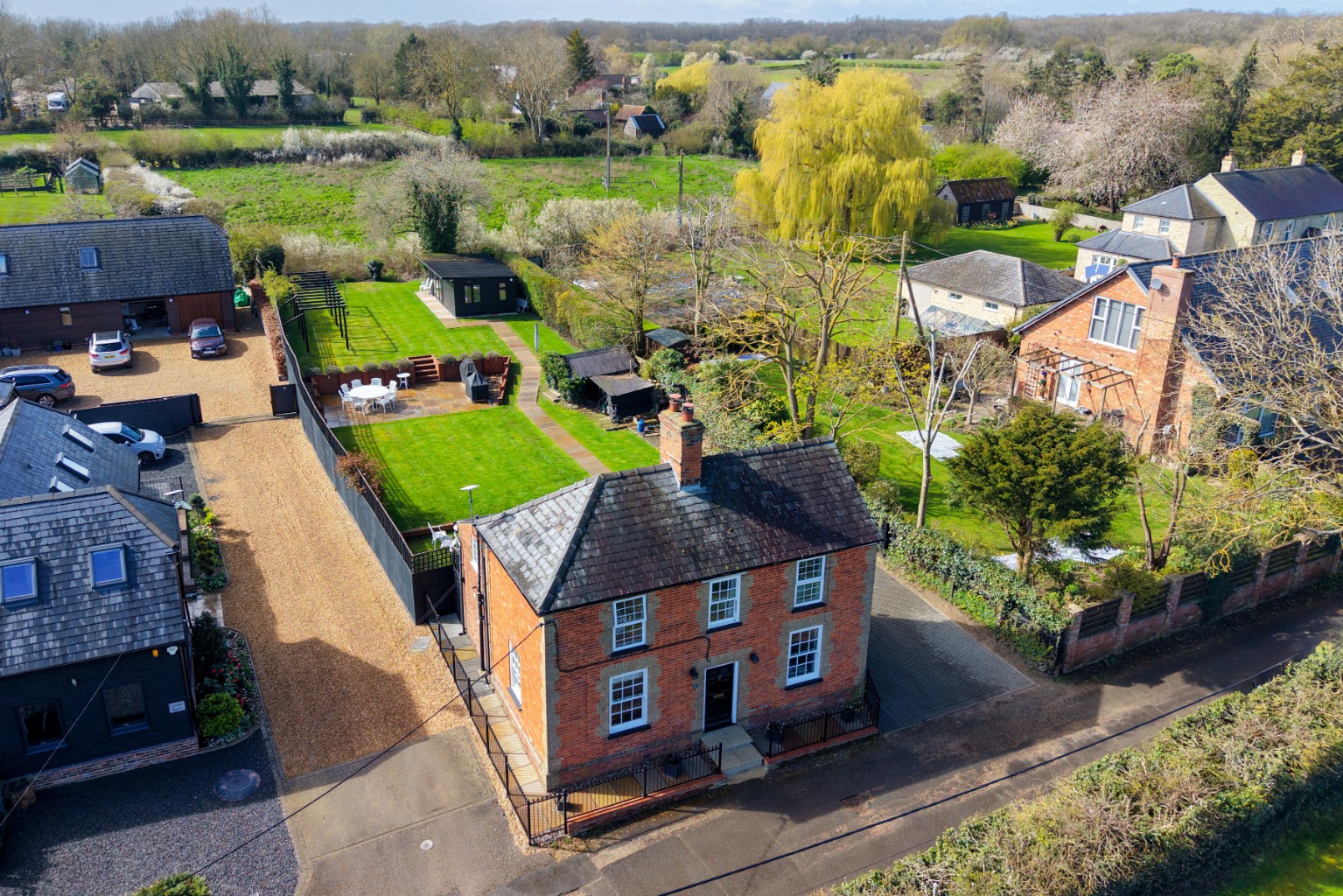 Church Walk, Little Gransden, Sandy, Cambridgeshire, SG19