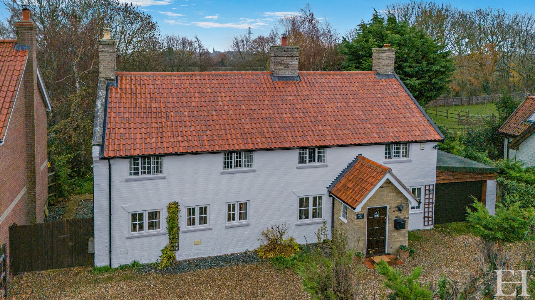Charming Five Bedroom Detached Period Home with Large Garden, Paddock and Stable