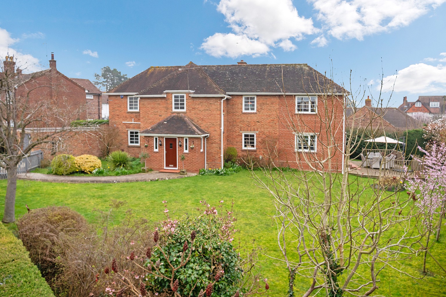 A Substantial Five-Bedroom Family Residence Situated in a Highly Sought After Private Road