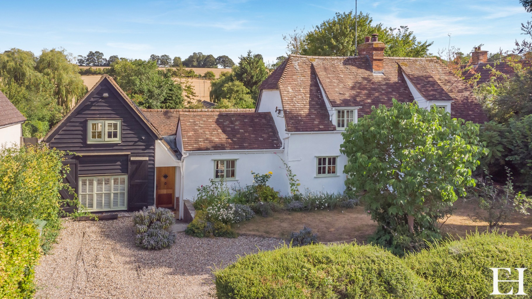 A Grade II Listed cottage combining character features with open plan contemporary living