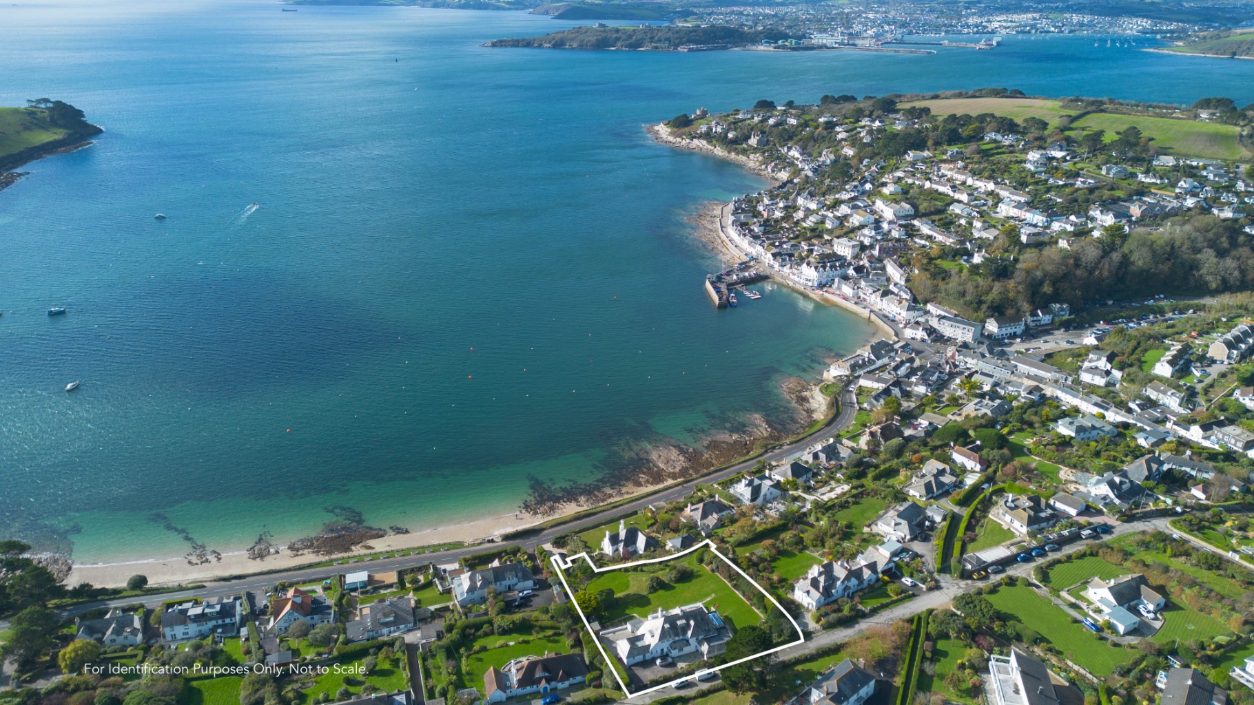 A St Mawes Art Deco Era Icon with Direct  Waterfront Access.
