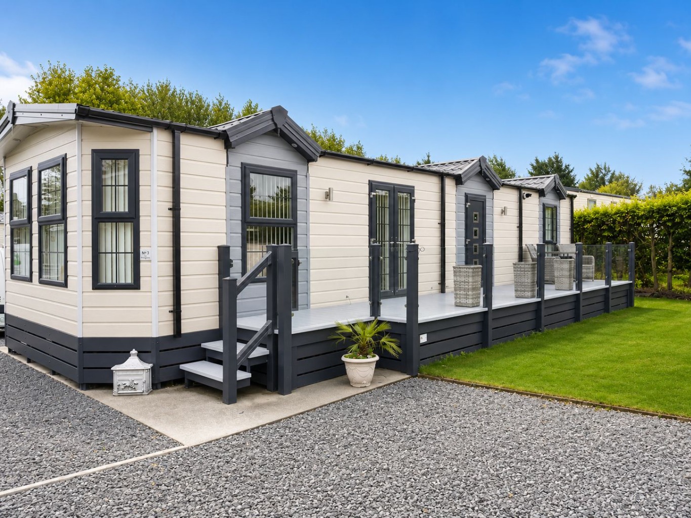 Modern 2-Bed Lodge, Hurlston Hall: Over 50s Living with Premium Facilities