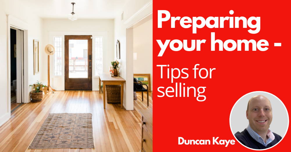 Preparing your home for sale