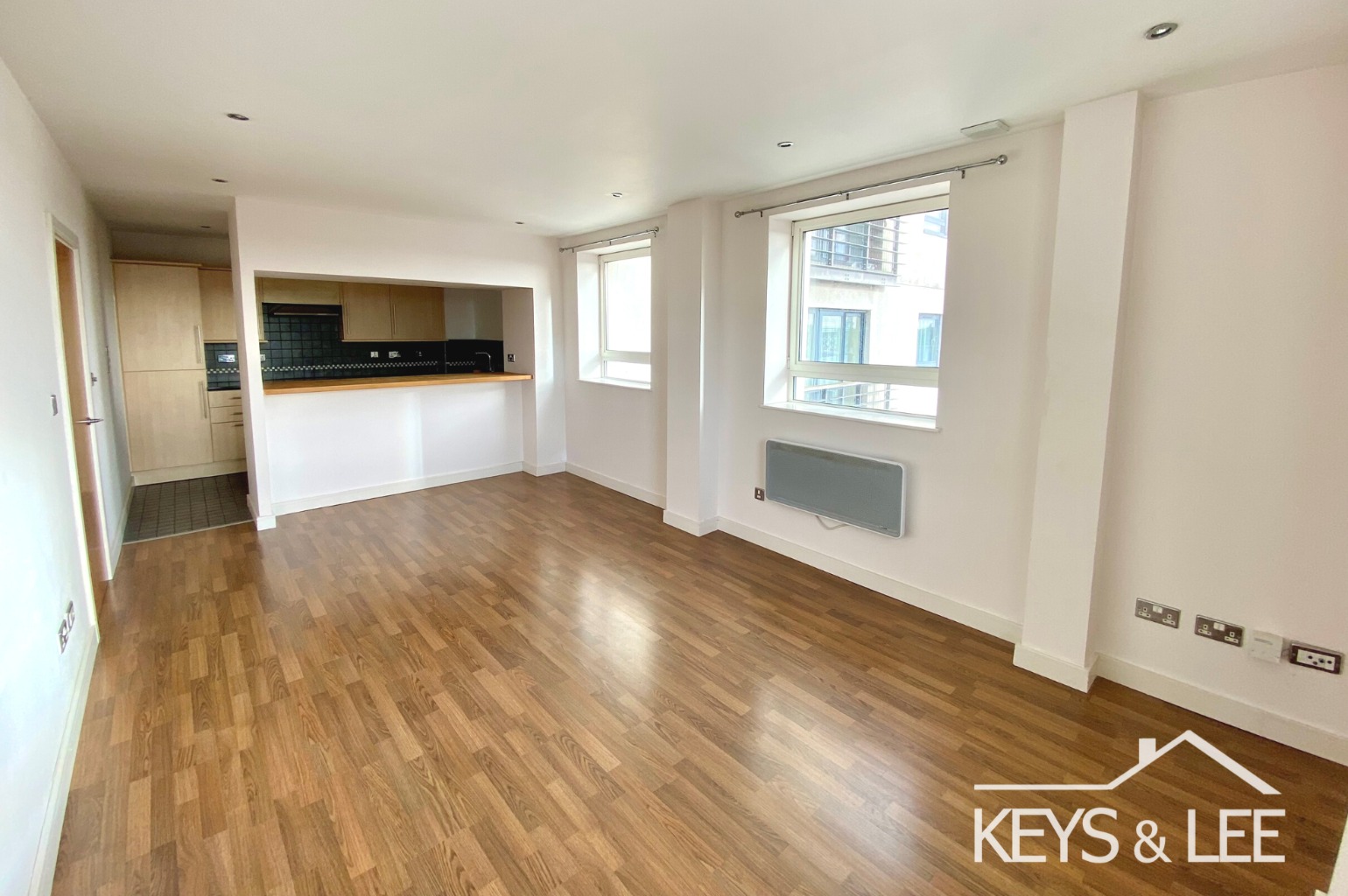 A modern 1 double bedroom apartment with communal gym, roof terrace and secure gated parking. property first image