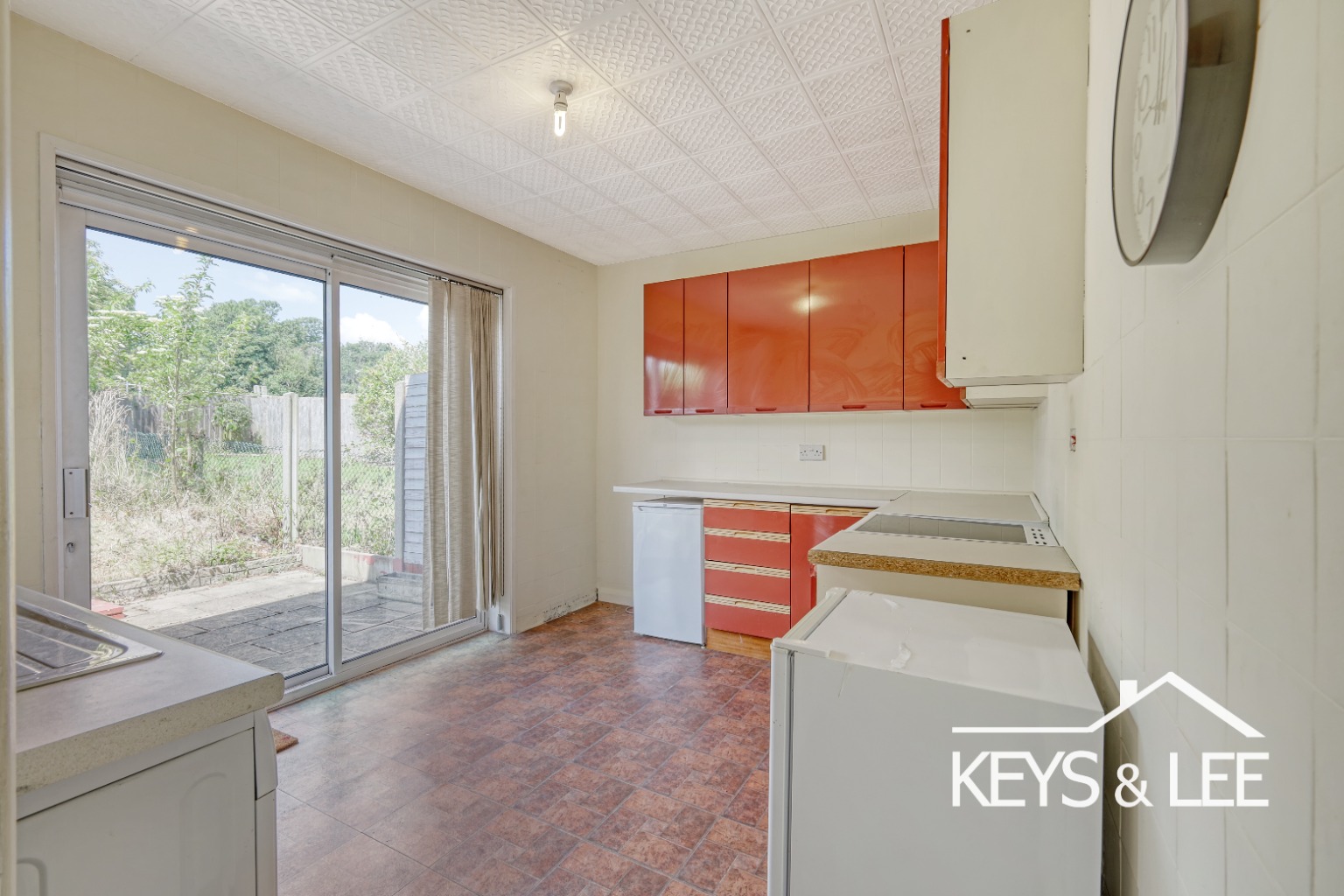 A two double bed ground floor maisonette with private garden, off street parking and huge potential. property first image