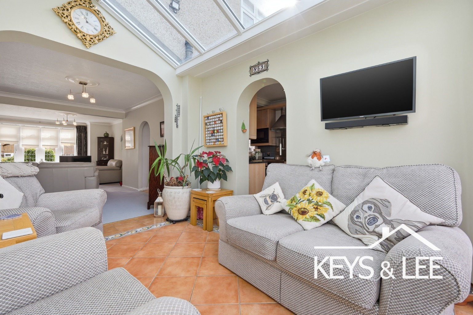 Beautiful and extended 3 double bedroom home with elegant space and gorgeous garden. property first image