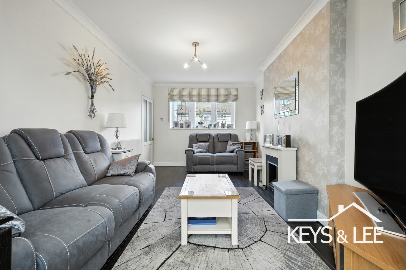 A 2 bed home near to sought after schools, with a conservatory, that's ready to move straight into. property first image