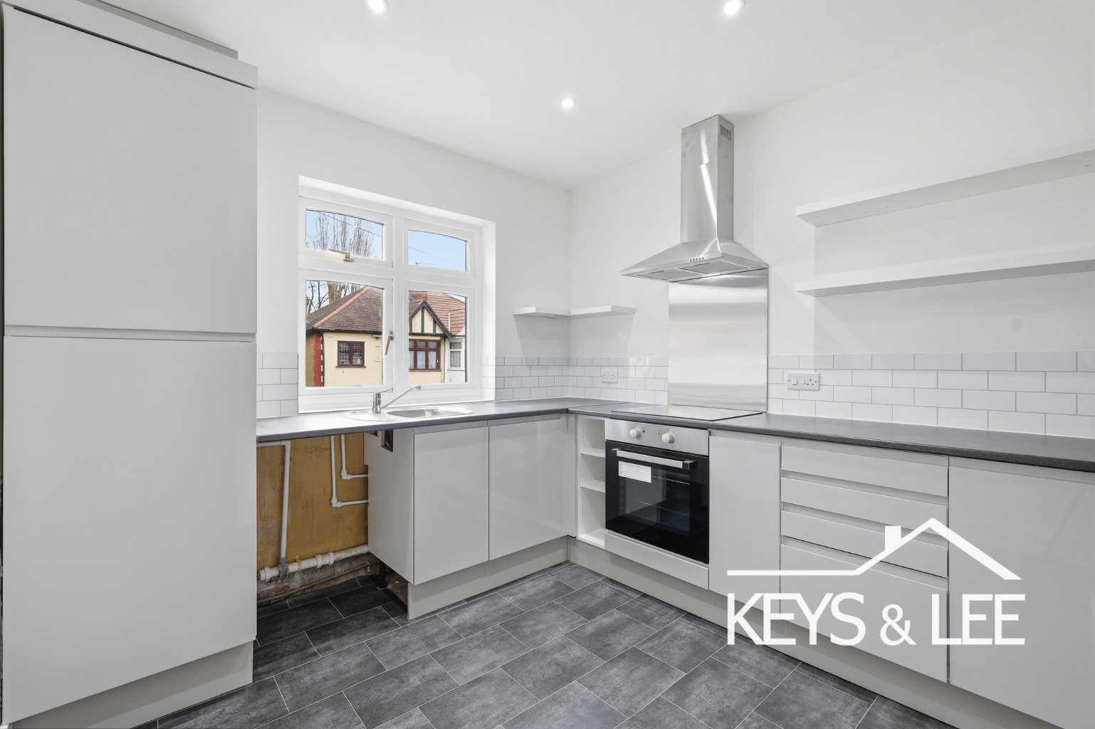 Fully refurbished 2 bedroom first floor flat with private garden and a smart modern finish. property first image