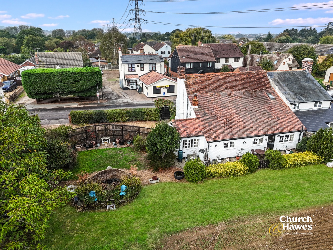 A Charming Character Residence with Far-Reaching Countryside Views