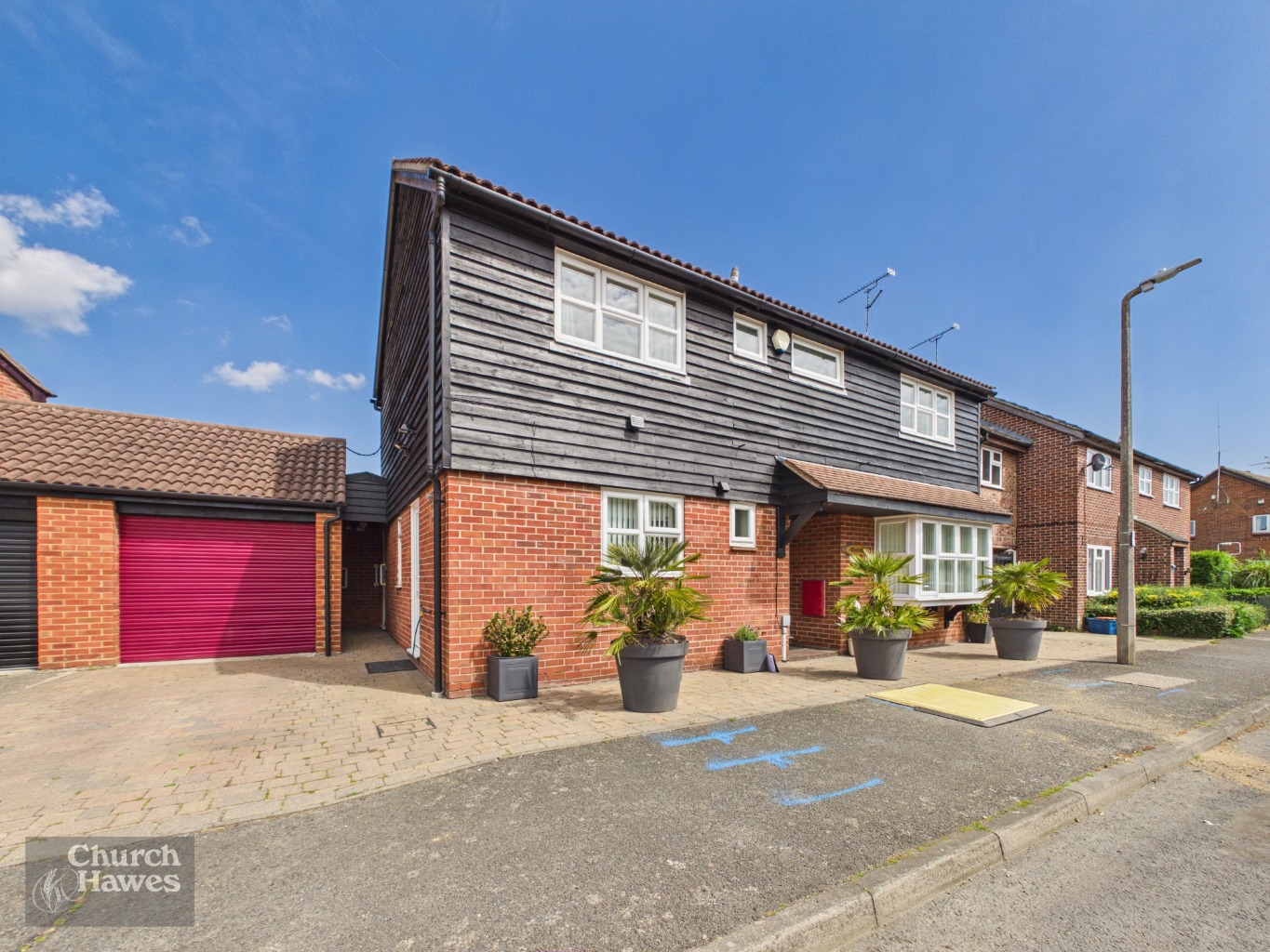 This four-bedroom detached house with an attached one bedroom annexe is a rare find in the area.