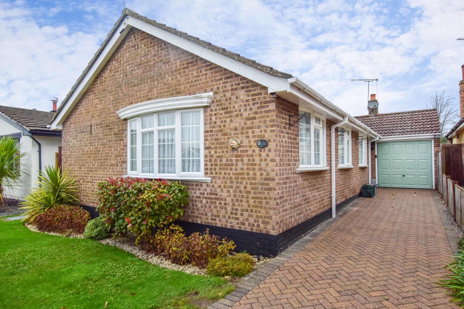Offered for sale with no onward chain. Fully detached three bedroom bungalow close to train station.