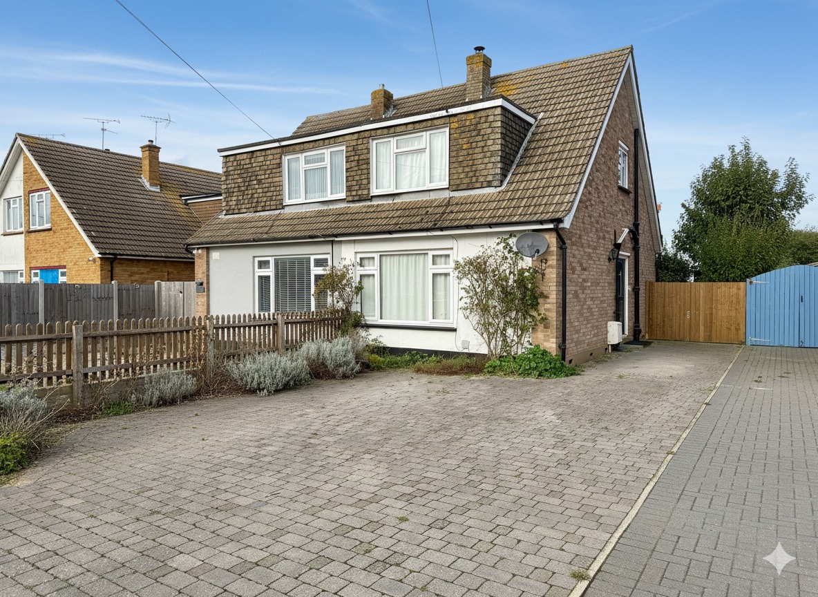 Guide Price £325,000 - £335,000 - Improved Two Bedroom Semi-Detached Property in Southminster