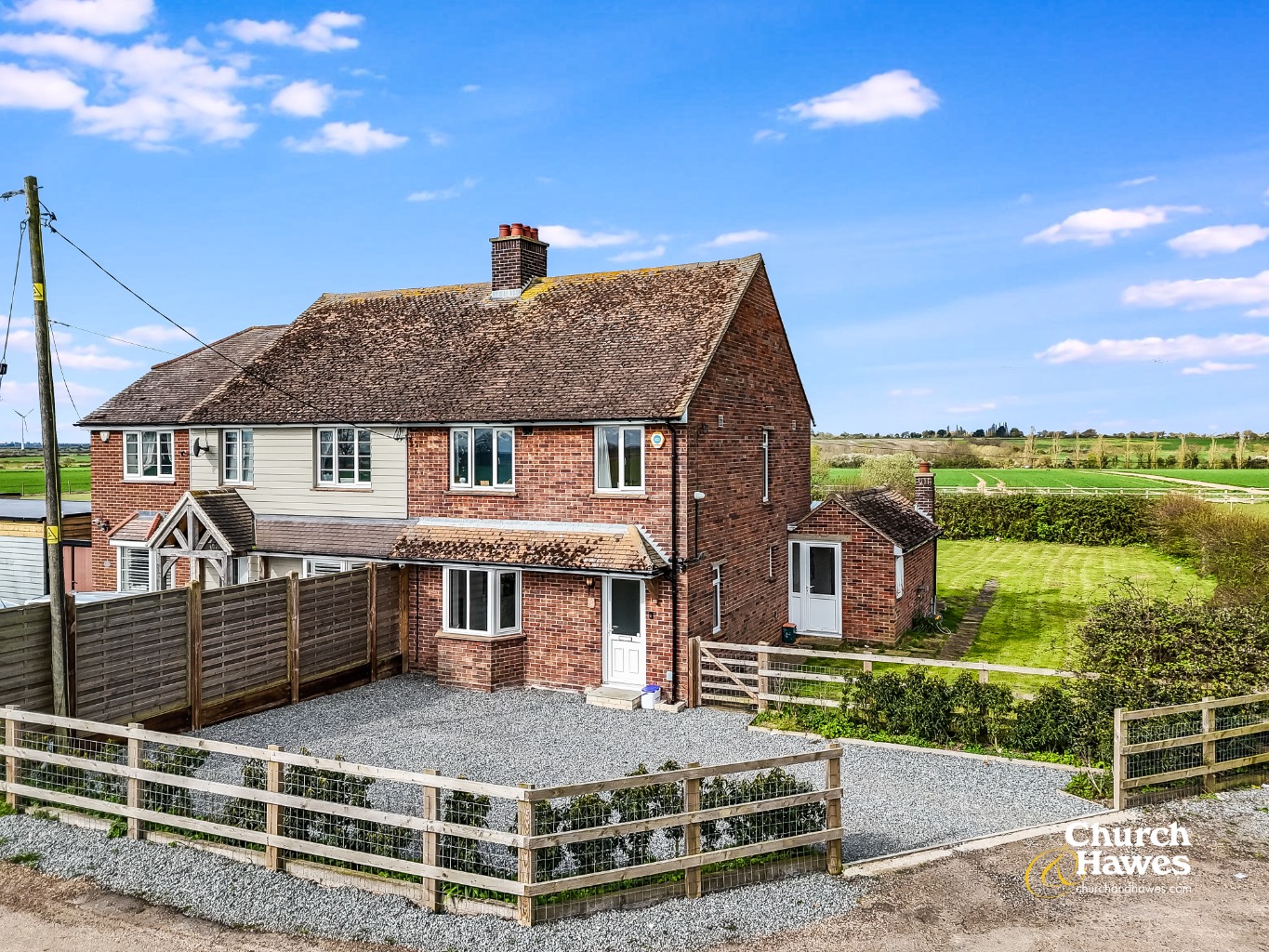 No Onward Chain - Three Bedroom Semi-Detached Property located on a private road