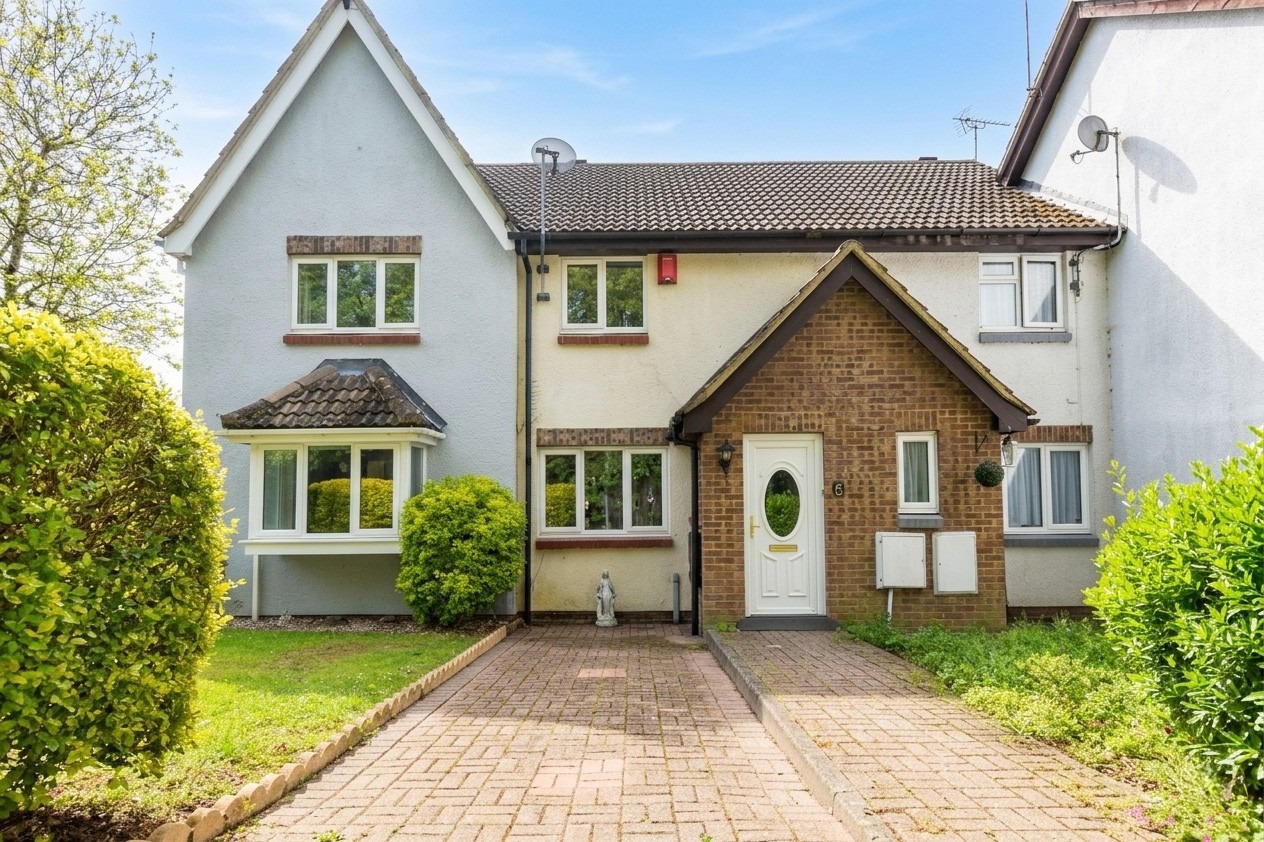 An extended two bedroom house offered for sale with no onward chain, spacious lounge, G.F W.C