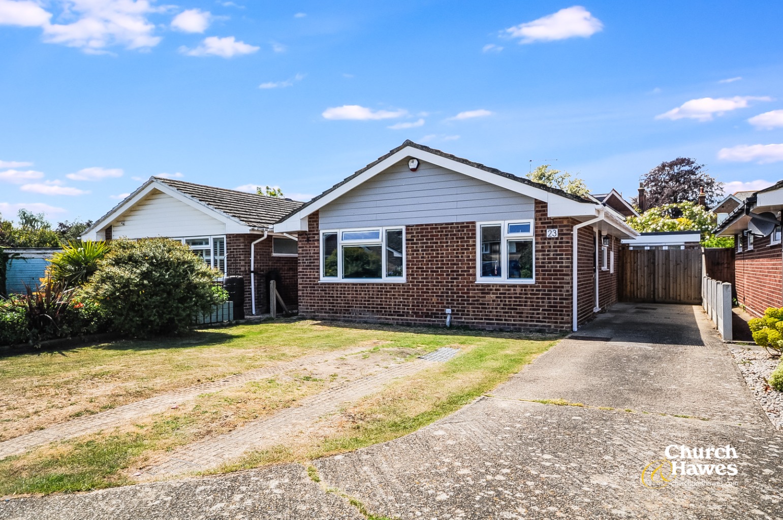 Guide Price £350,000 - £360,000 - Detached Two Bedroom Bungalow
