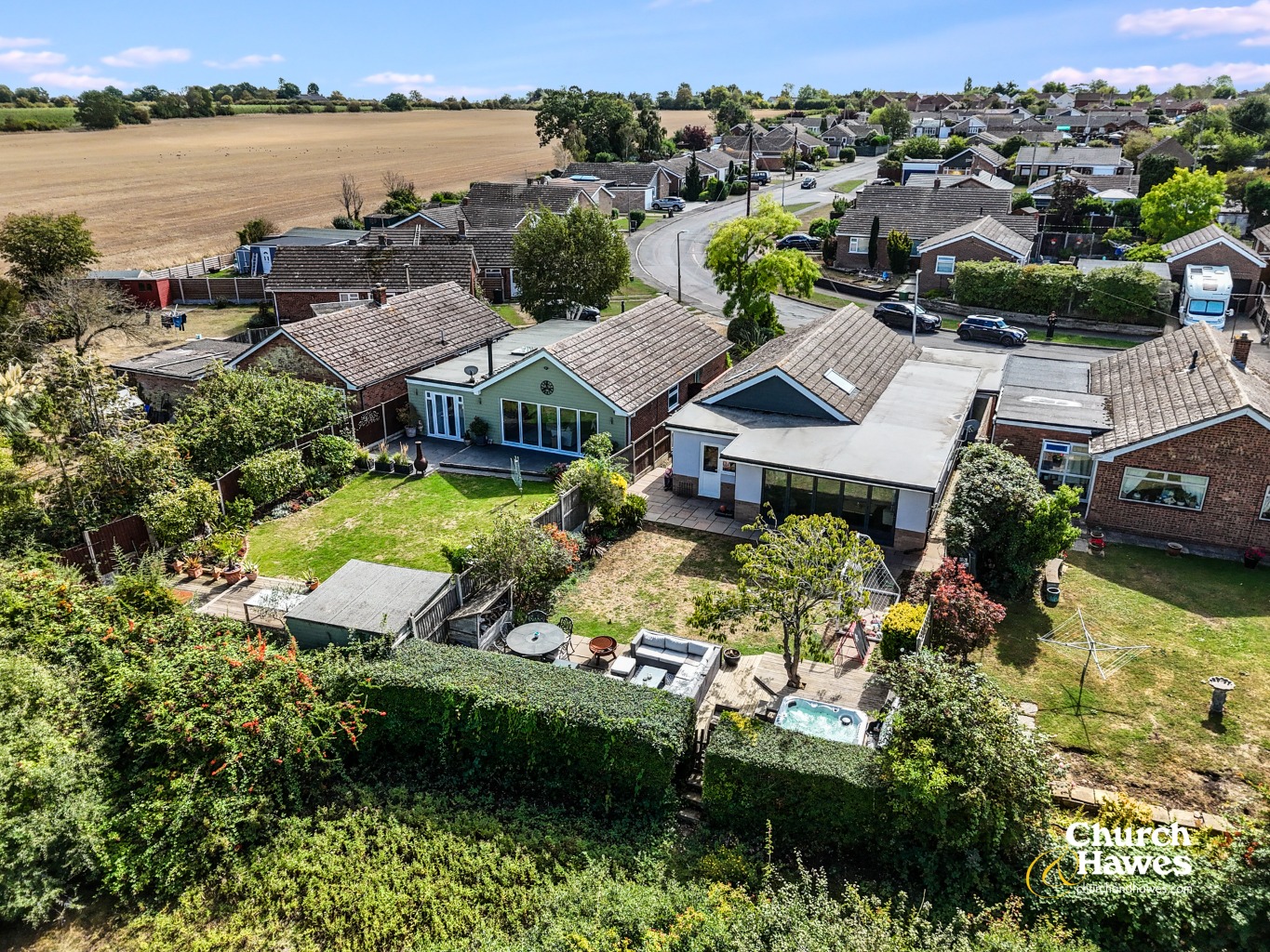 Substantially Extended & Stylishly Refurbished Detached Bungalow