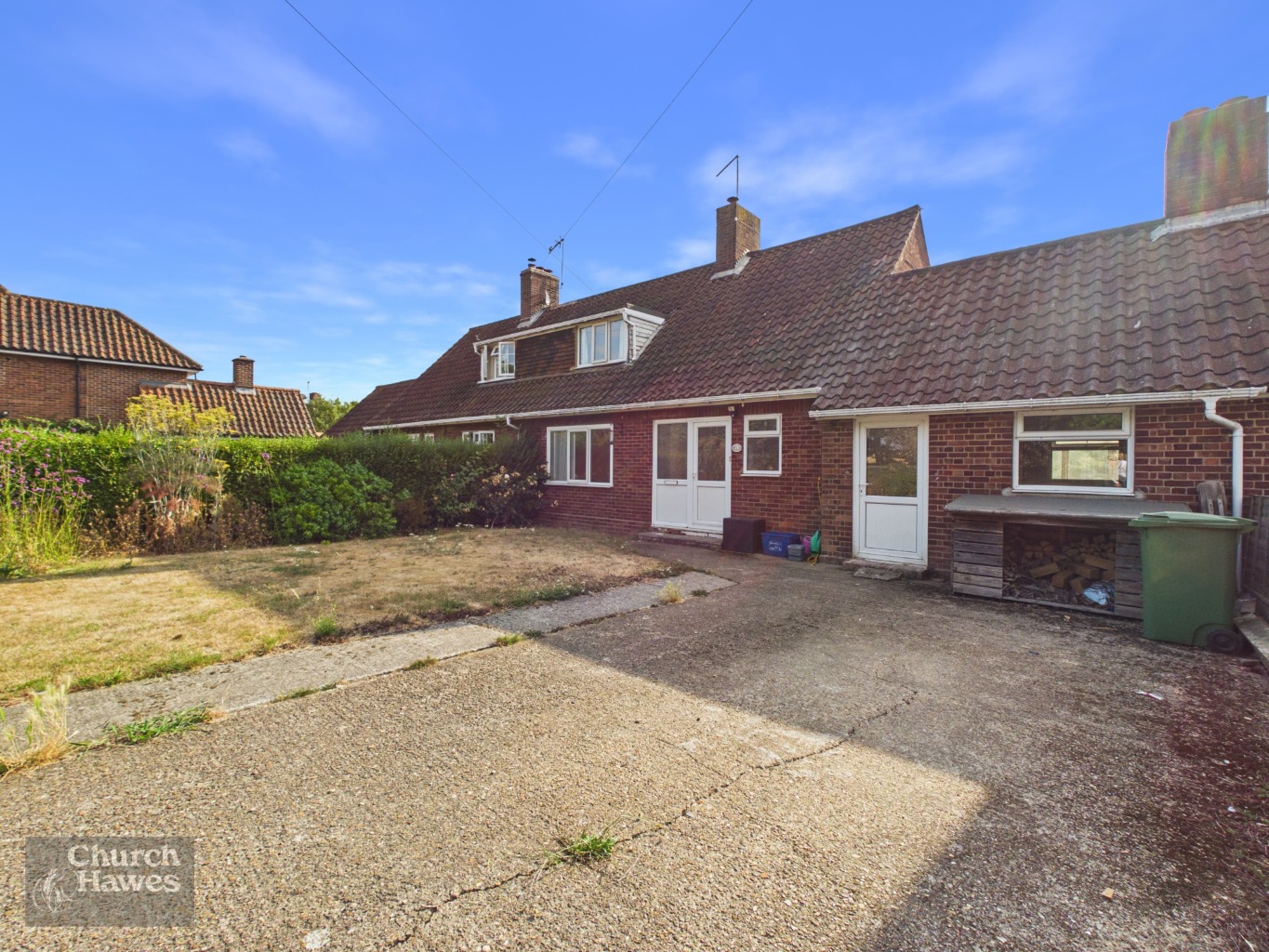 2-Bed Semi in Woodham Walter: Large Garden, NO CHAIN, Greensward Views