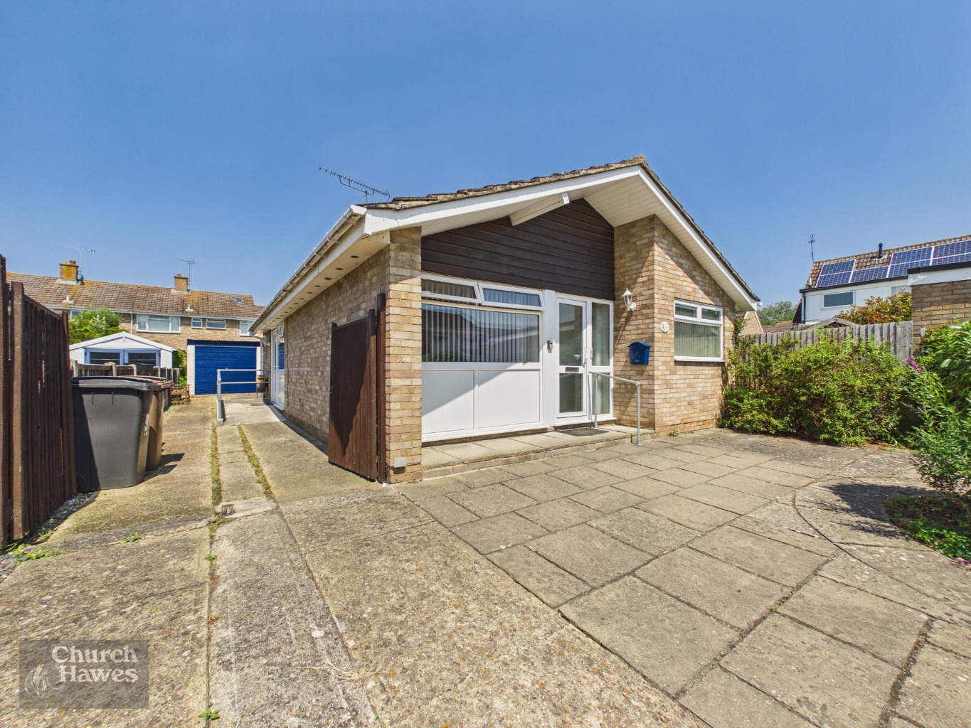 To be sold with no onward chain, Detached two bedroom bungalow with garage and driveway