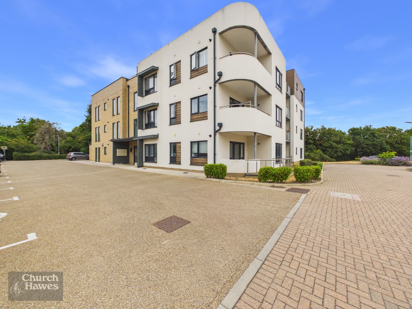 Two bedroom apartment with en-suite, balcony, family bathroom & allocated parking.
