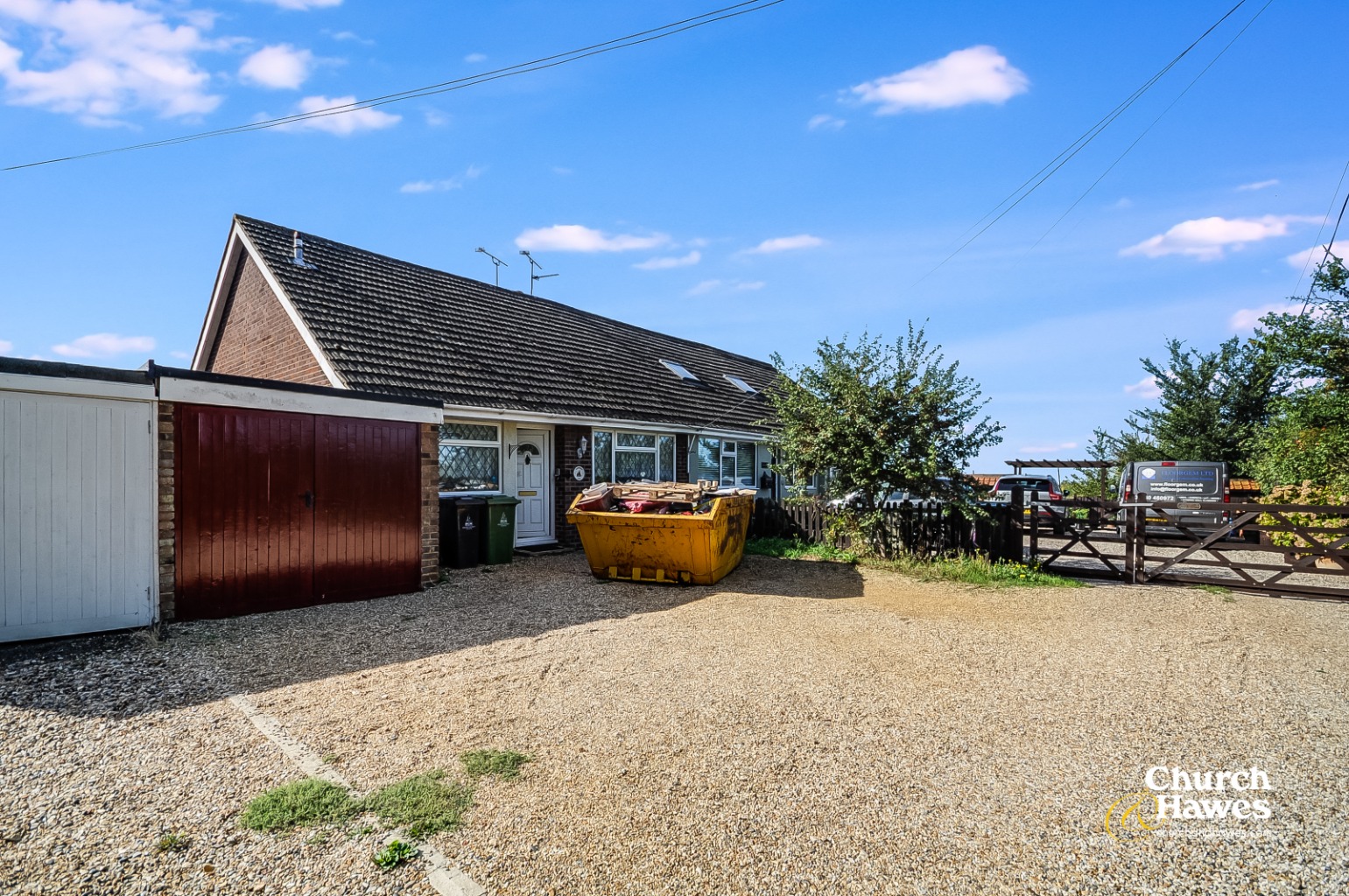 No Onward Chain  - Semi-detached bungalow in rural position