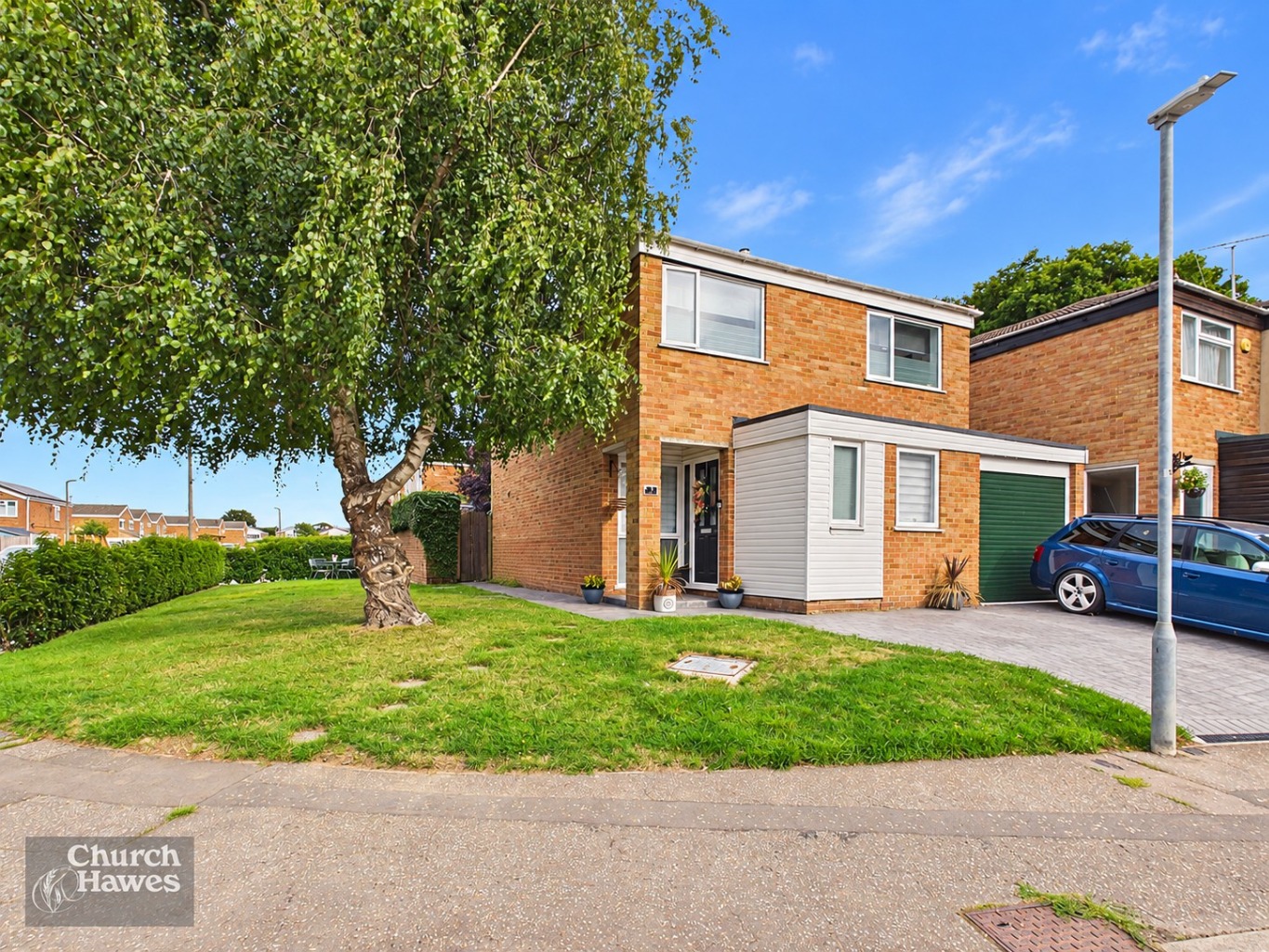 Set on a generous corner plot in the desirable semi rural village of Bicknacre...