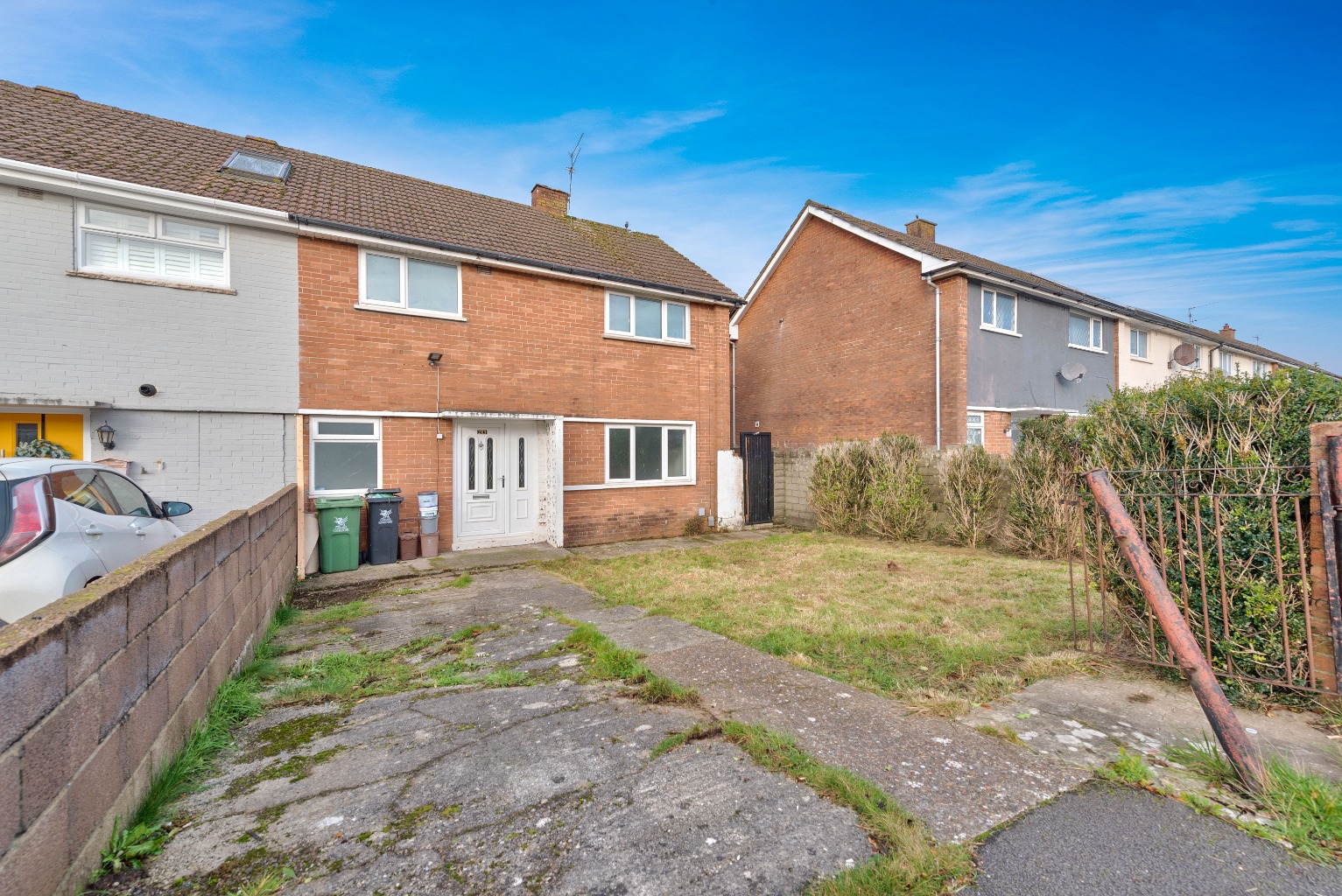 Charming Three-Bedroom End of Terrace Home in Popular Llanrumney, Cardiff