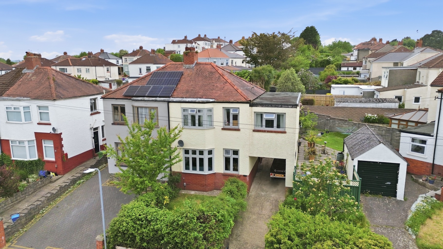 Four Bedroom Semi-Detached Home with Garage & Carport