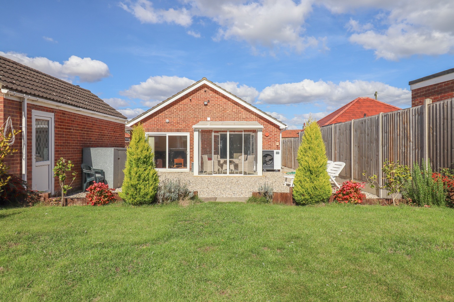 Generous three bedroom detached bungalow