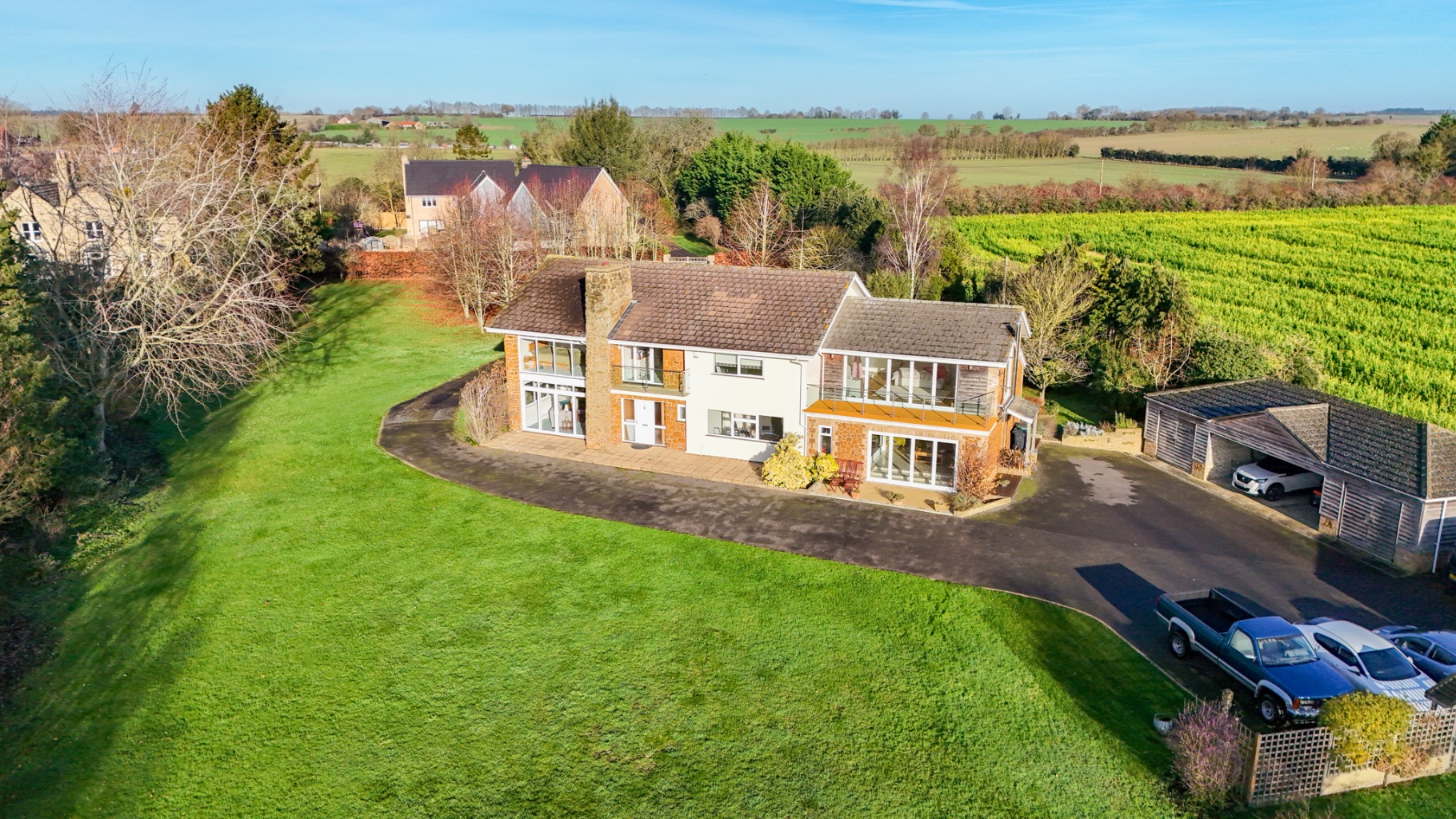 A Unique Five/Six-Bedroom Family Home centrally Located in approx. 2 acres of Private Grounds
