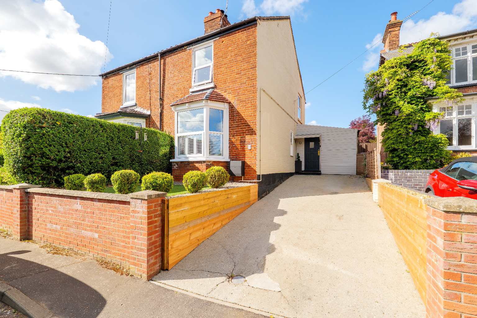 Two bedroom Victorian semi detached house.