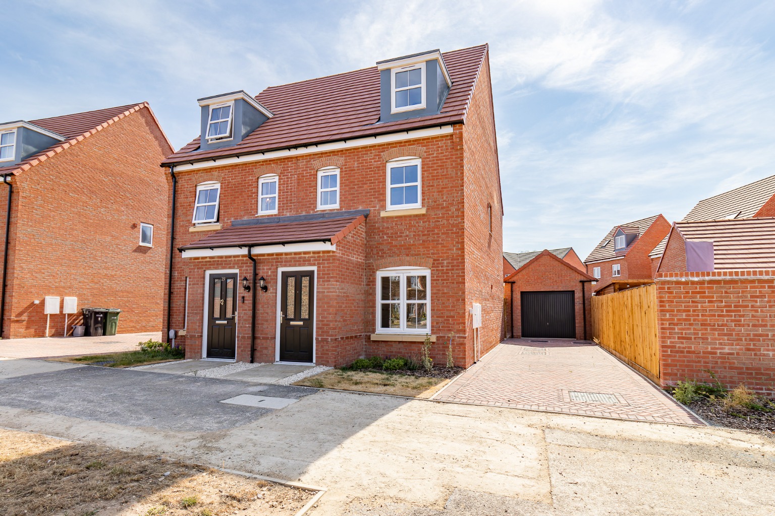 Newly Built Three-Bedroom Semi-Detached Home