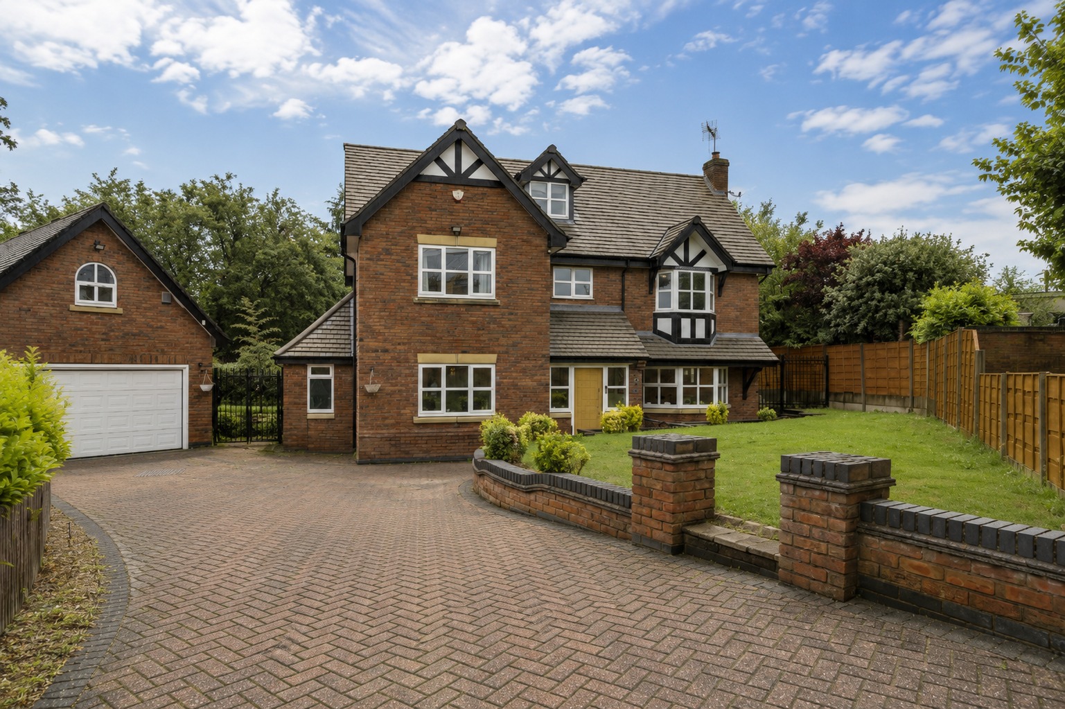Exceptional Five Bedroom Detached Family Home Opposite Winterley Pool