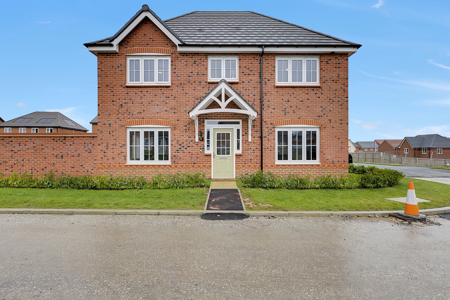 Stylish four-bedroom detached family home on a generous corner plot